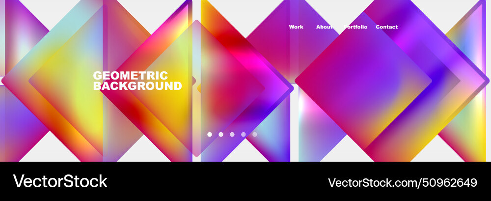 Triangle minimal web site page background design Triangle minimal web site page background design vector image