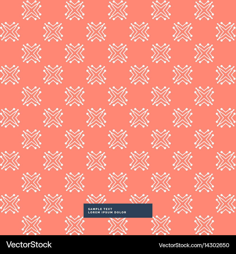 Abstract geometric pattern shape vector image