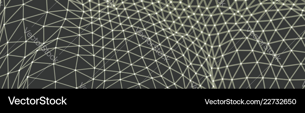 Abstract science technology background 3d grid Abstract science technology background 3d grid vector image
