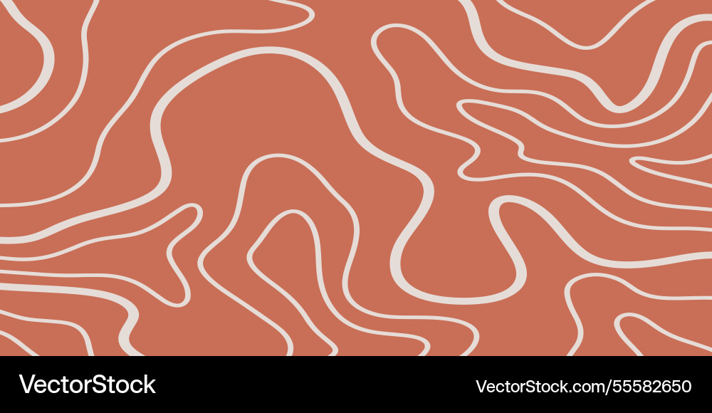 Topography map background wavy abstract pattern Topography map background wavy abstract pattern vector image