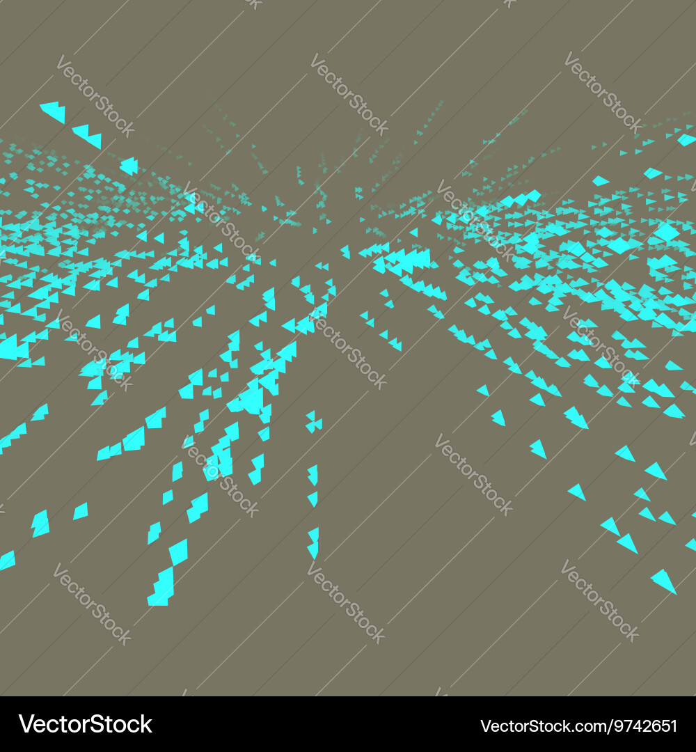 Explosion dynamic background science vector image