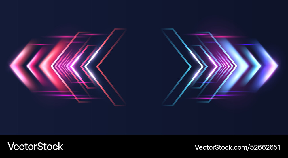 Visualization of big data traffic with glowing Visualization of big data traffic with glowing vector image