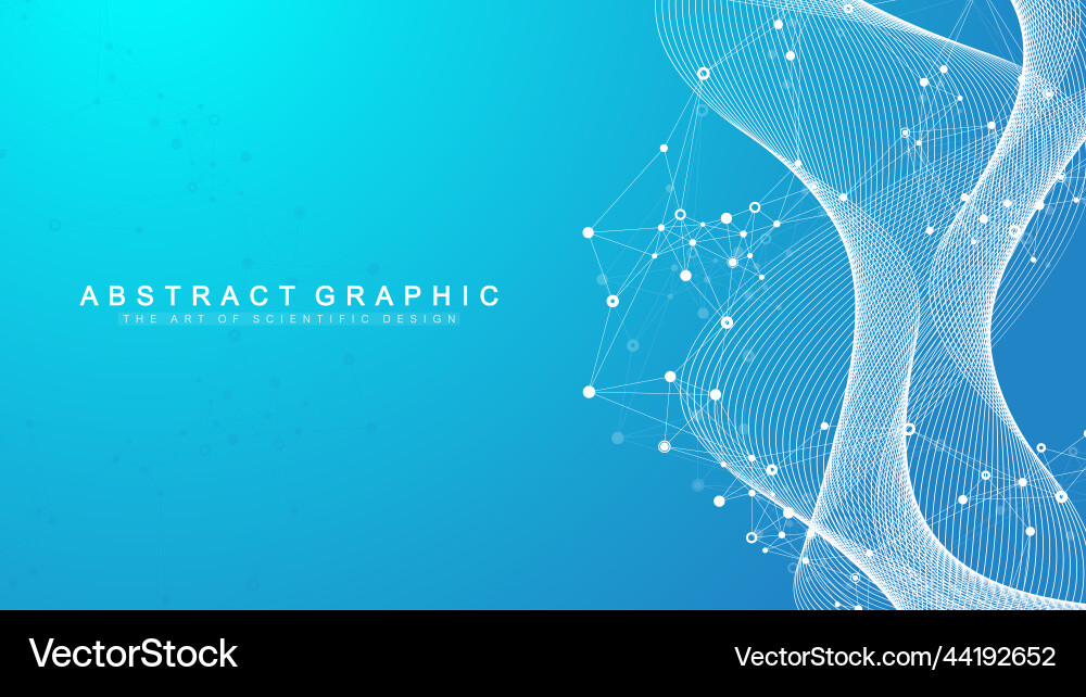 Geometric abstract background with connected lines Geometric abstract background with connected lines vector image