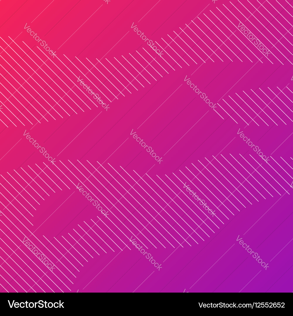 Linear background with purple gradient vector image