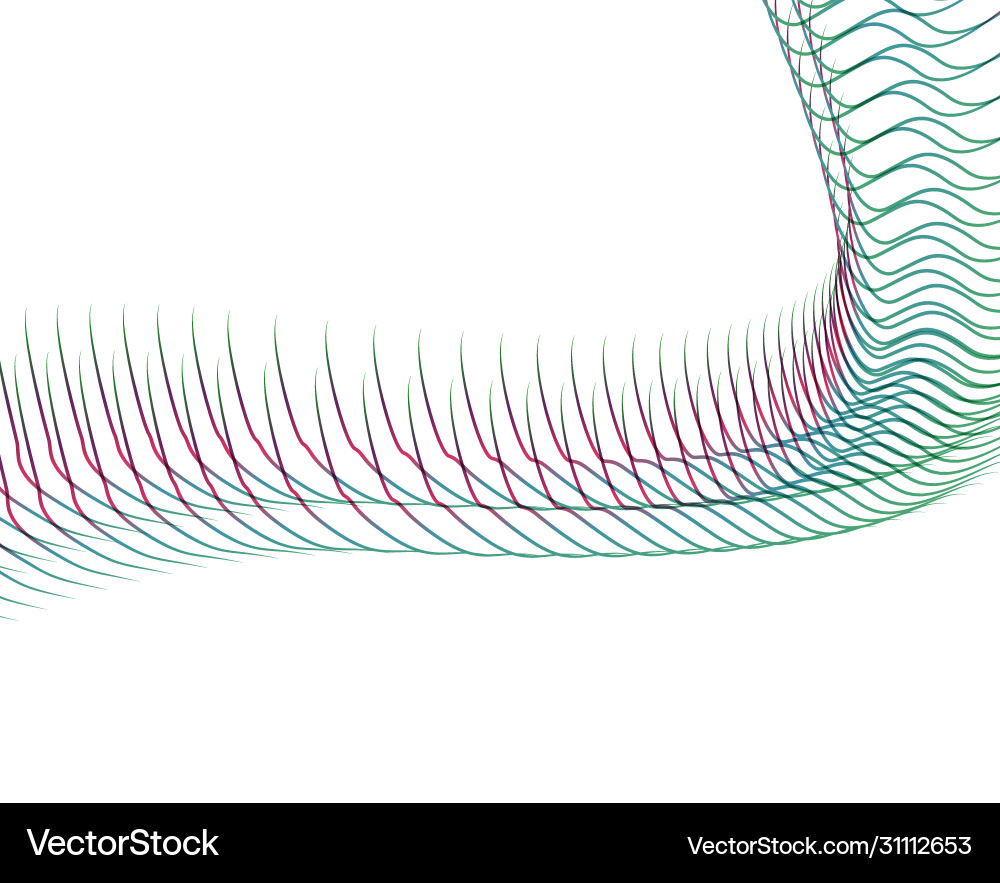 Abstract background blend wave line design Abstract background blend wave line design vector image