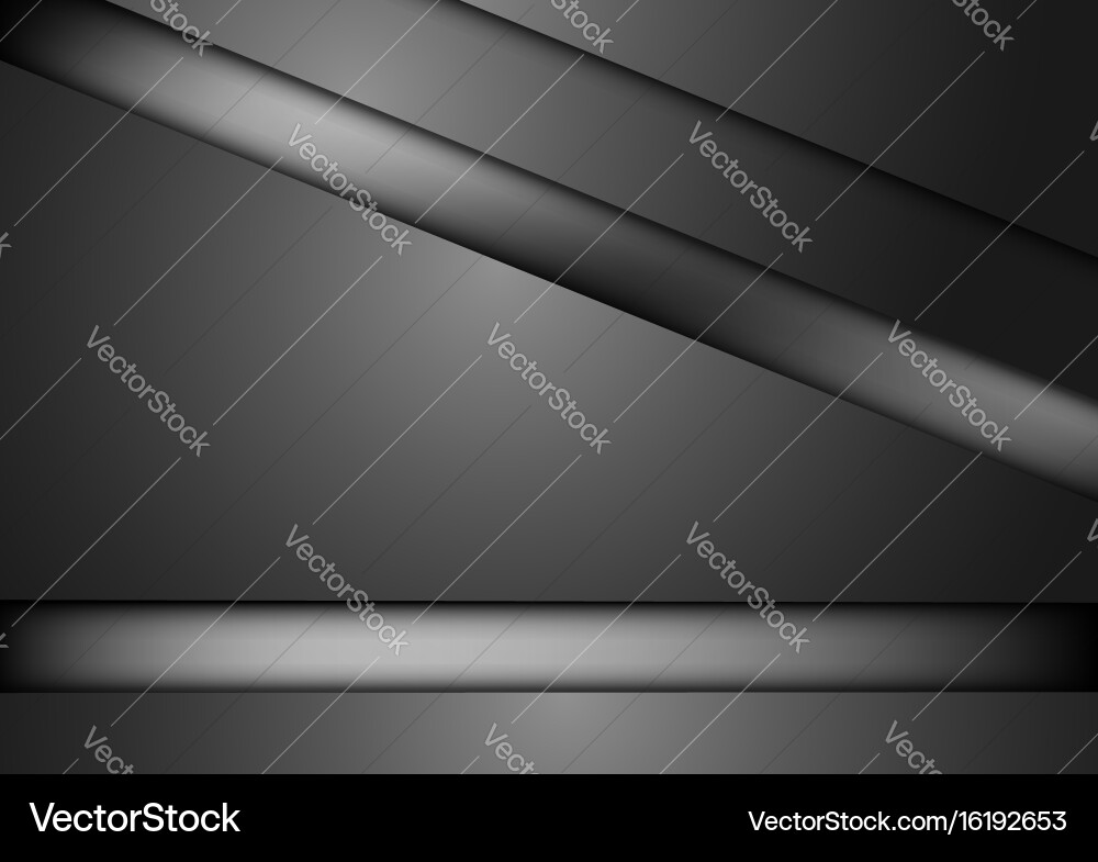 Black triangle abstract background Vector Image