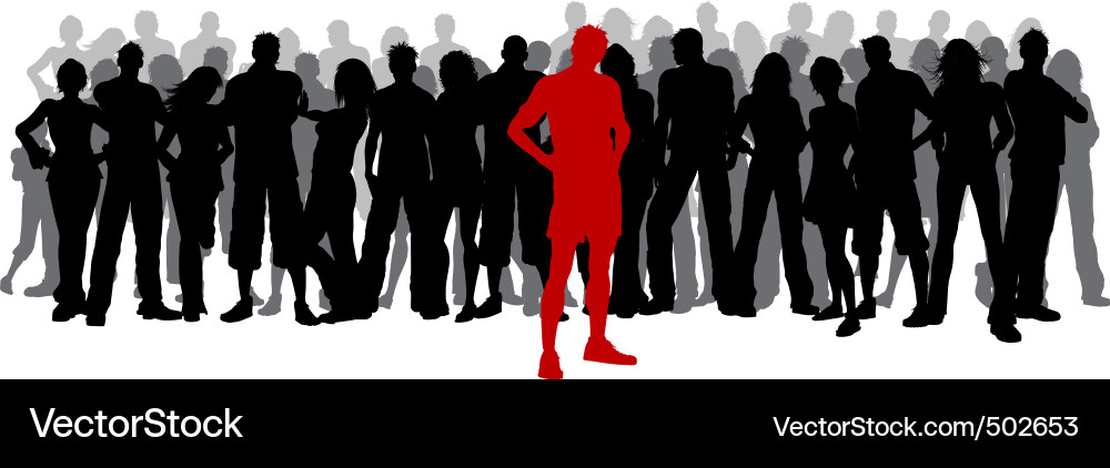 Business Conference Speaker Vector Image
