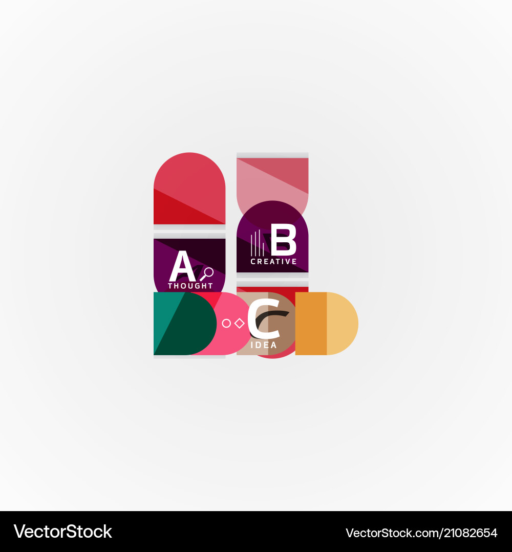 Abstract Geometric Patterns Vector Image