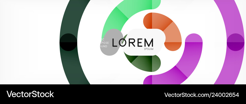 Circular lines design background Circular lines design background vector image