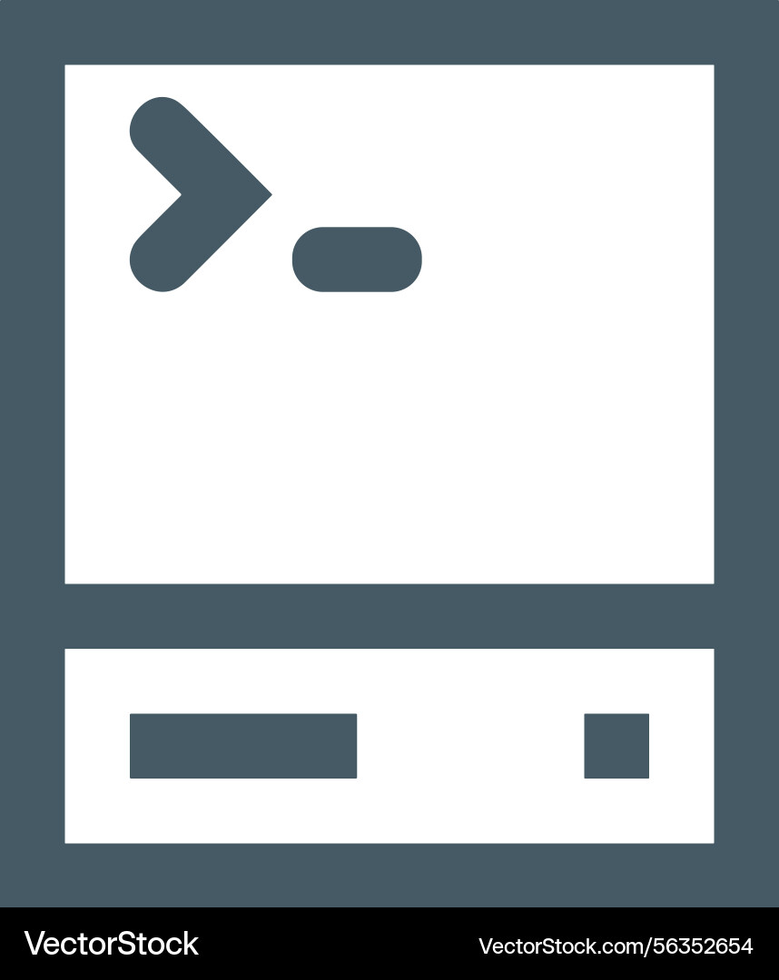 Computer icon symbol image Computer icon symbol image Vector Image