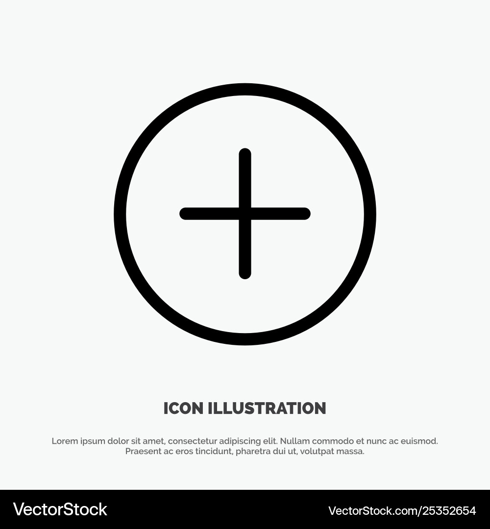 Twitter add contact line icon Vector Image