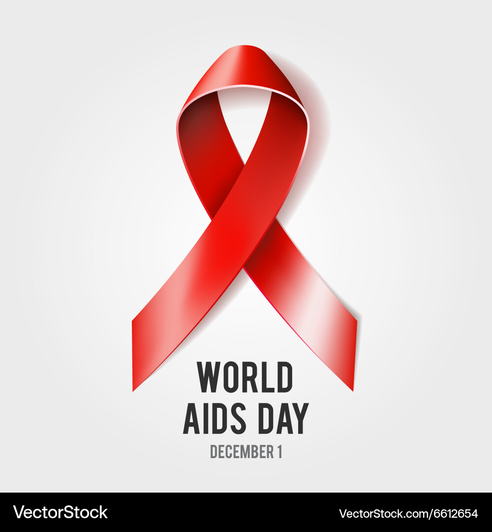 World aids day concept Vector Image