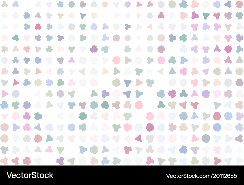 Abstract shape pattern for graphic design texture Vector Image