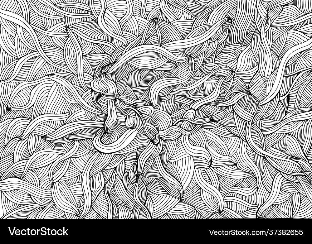 Abstract Wave Pattern vector image