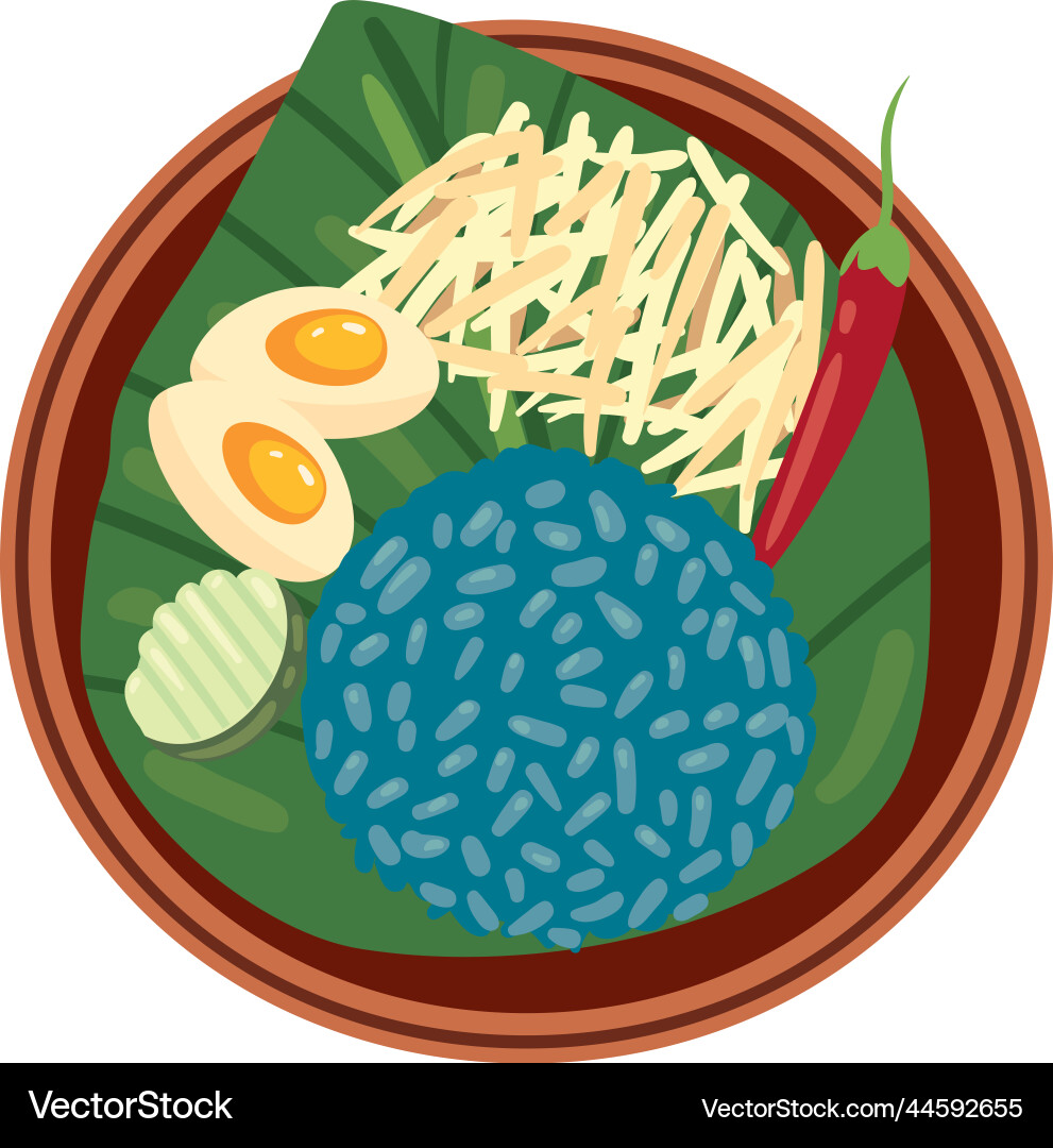 Flat tapsilog design Vector Image