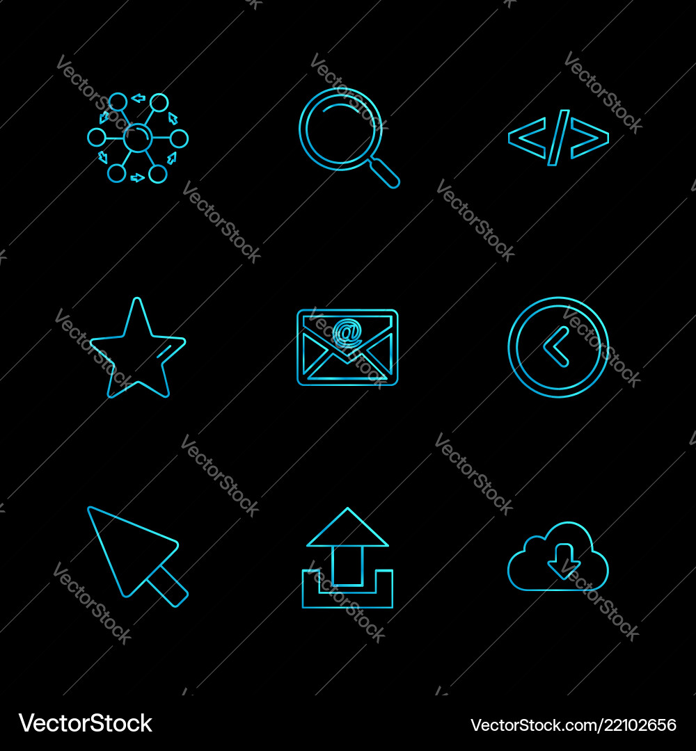 Document sound multimedia user interface vector image