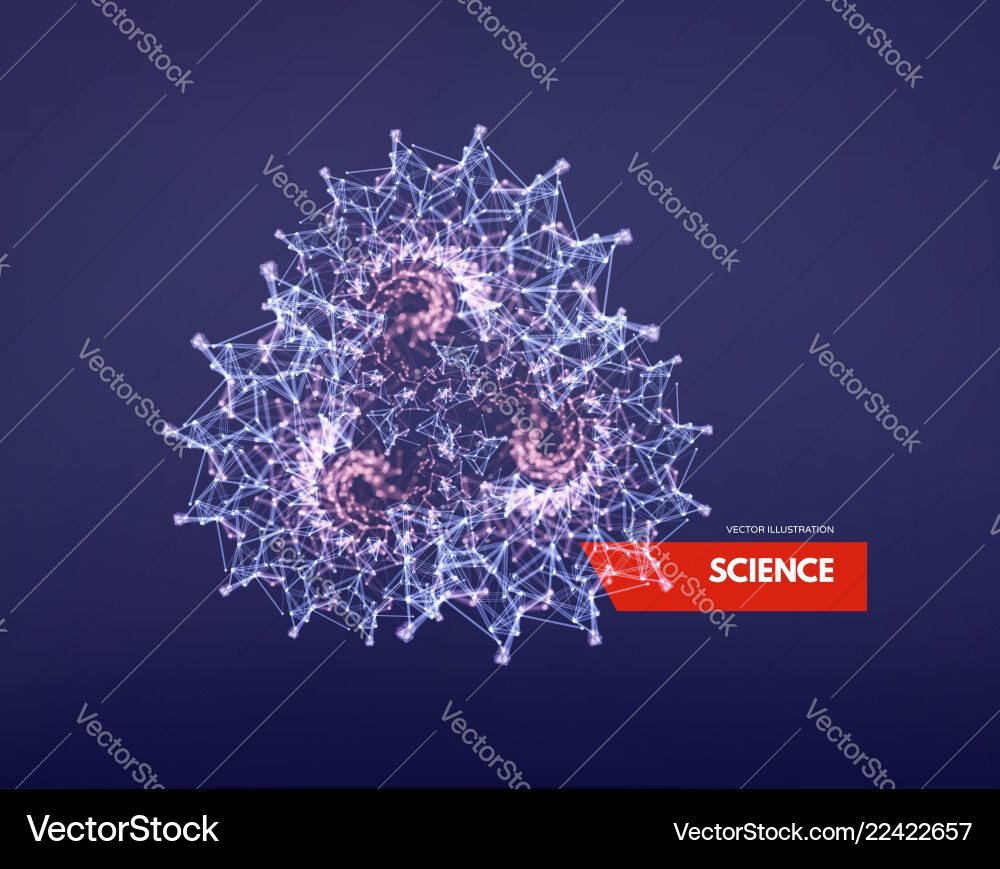3d connection structure element for design 3d connection structure element for design Vector Image