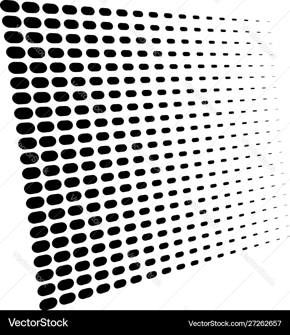 3d segmented dashed lines geometric pattern 3d segmented dashed lines geometric pattern vector image