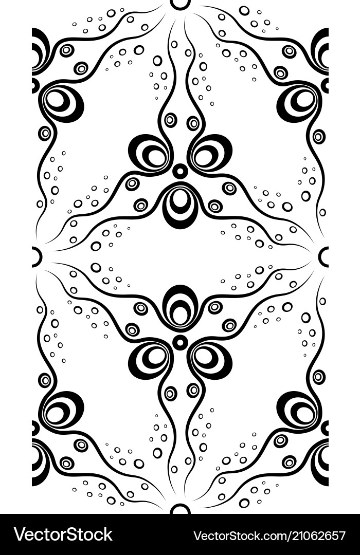Abstract seamless pattern with waves and circles Abstract seamless pattern with waves and circles vector image