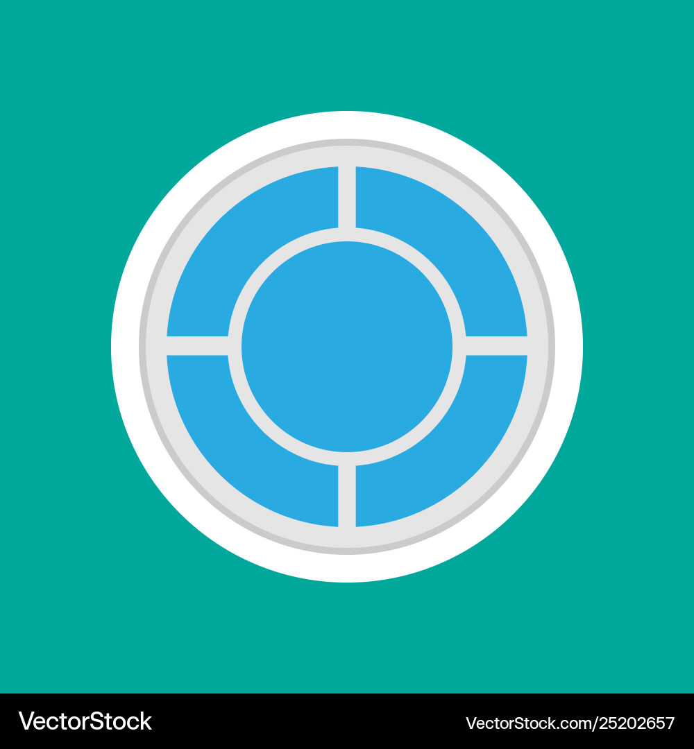 Window glass front view architecture concept Window glass front view architecture concept vector image