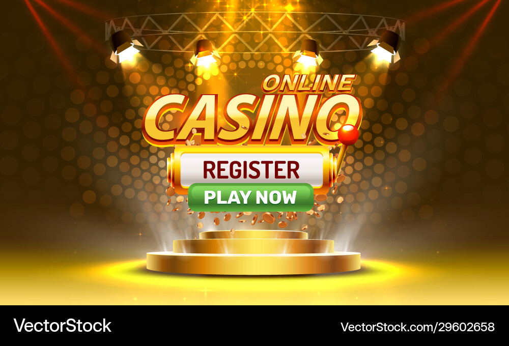 Online casino coin cash machine play now register Online casino coin cash machine play now register vector image