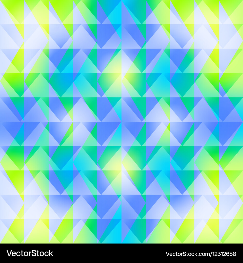 Triangular Colorful Stripe Pattern vector image