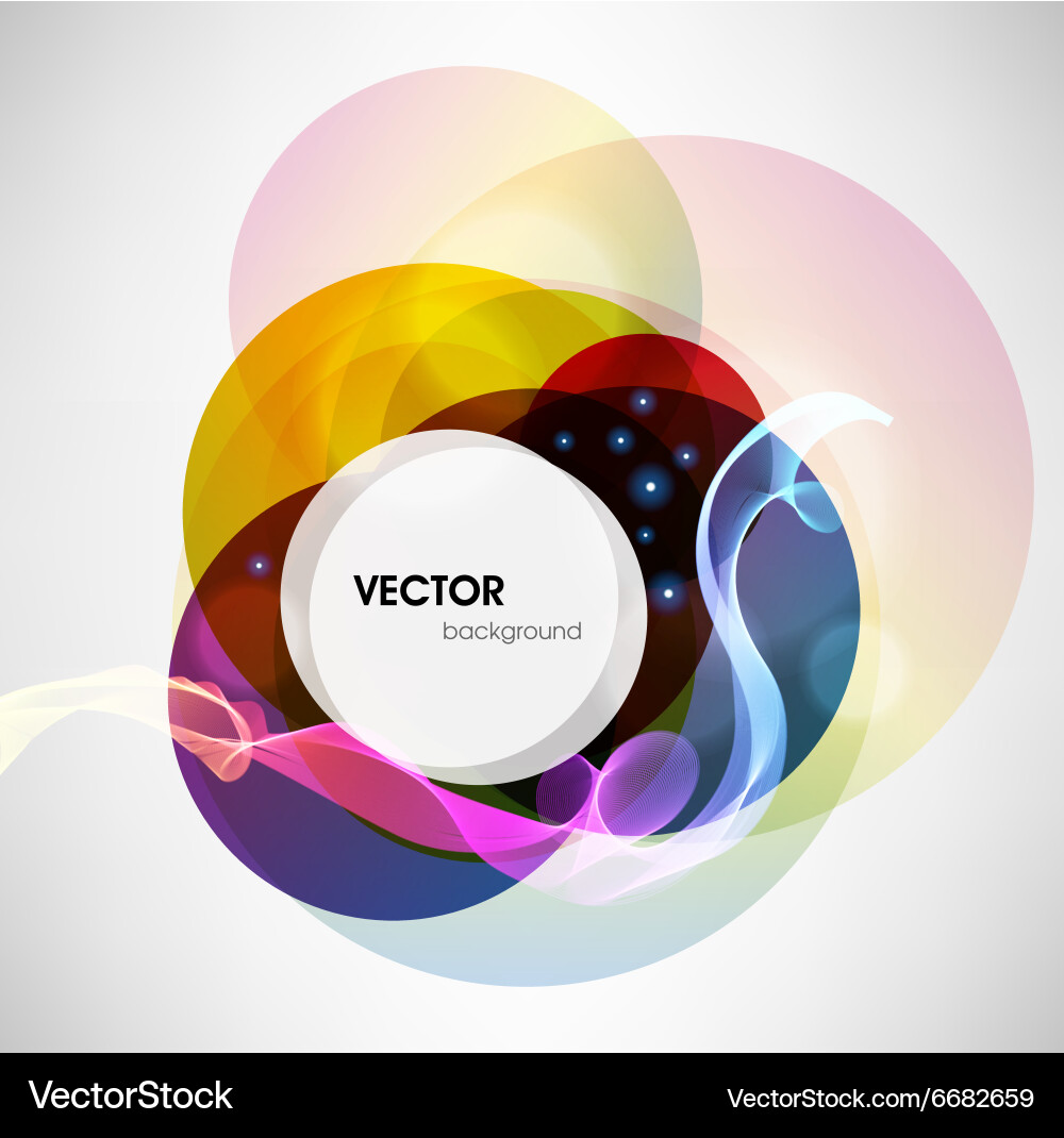 Abstract background in colour vector image