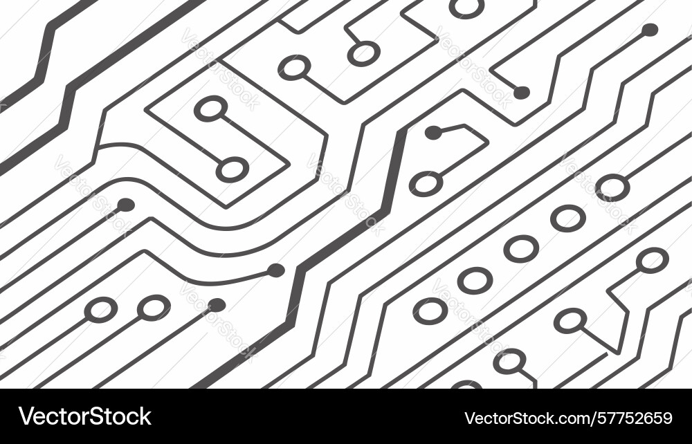 Detailed circuit board pattern with micro vector image