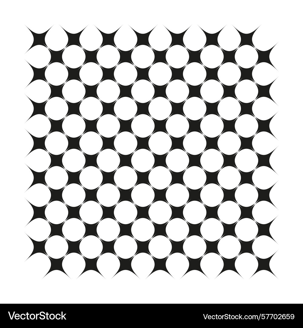 Dot grid pattern halftone circle array optical Dot grid pattern halftone circle array optical vector image