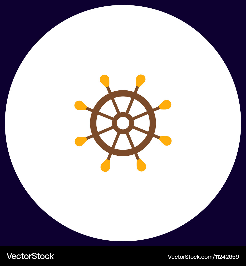Helm computer symbol Helm computer symbol vector image