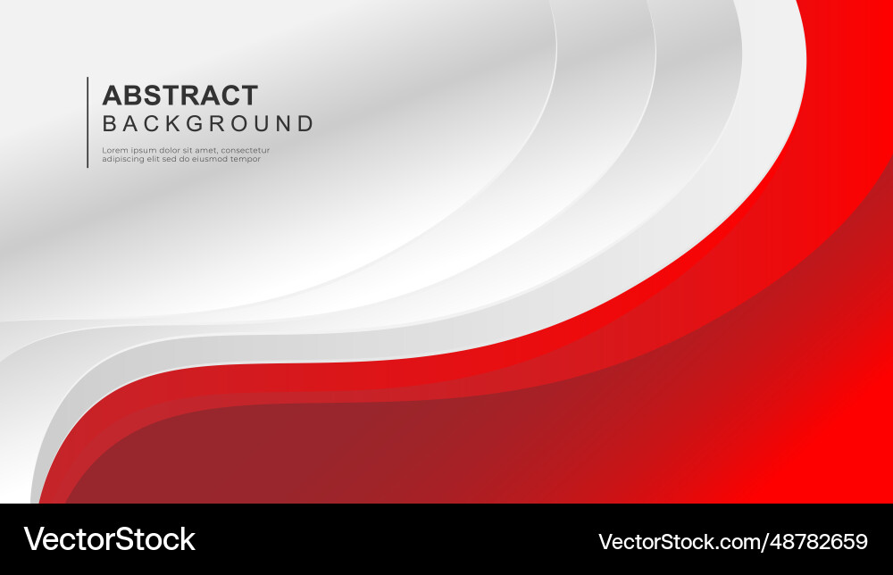 Red and white abstract background with copy space Red and white abstract background with copy space vector image