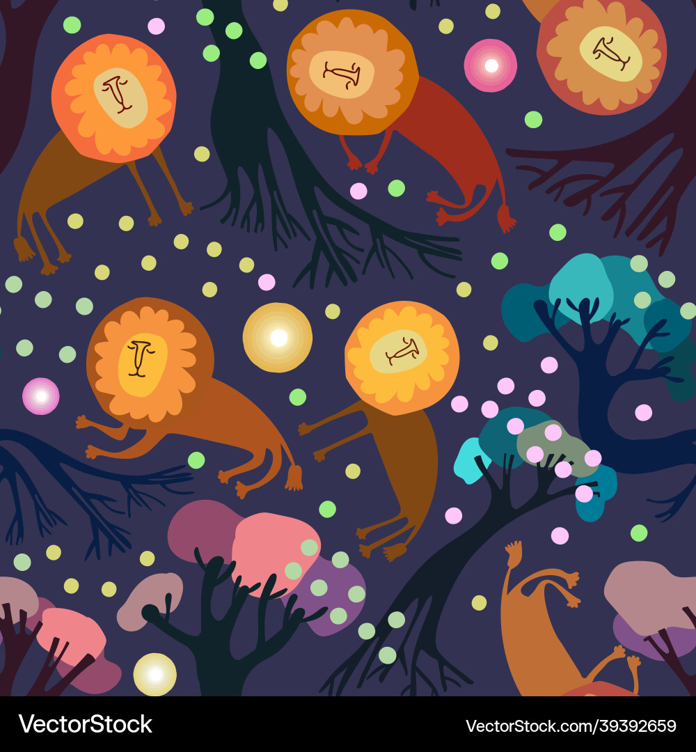 Seamless colorful pattern design Seamless colorful pattern design vector image