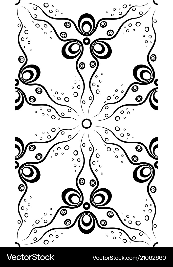 Abstract seamless pattern with waves and circles Abstract seamless pattern with waves and circles Vector Image