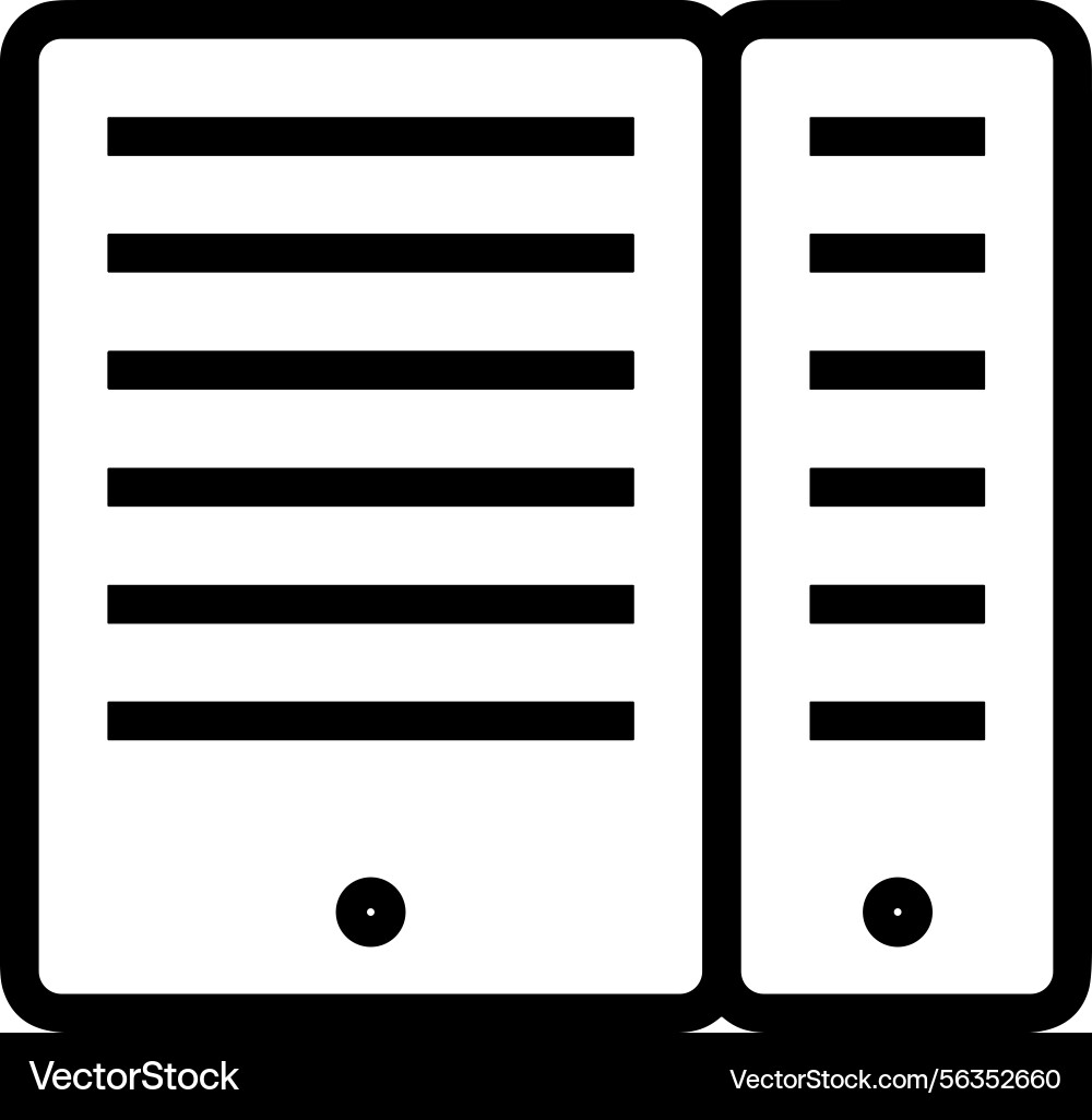 Computer icon symbol image Vector Image