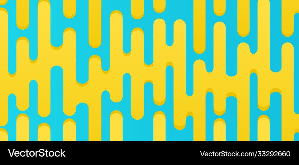 Geometric shape rounded line abstract background vector image