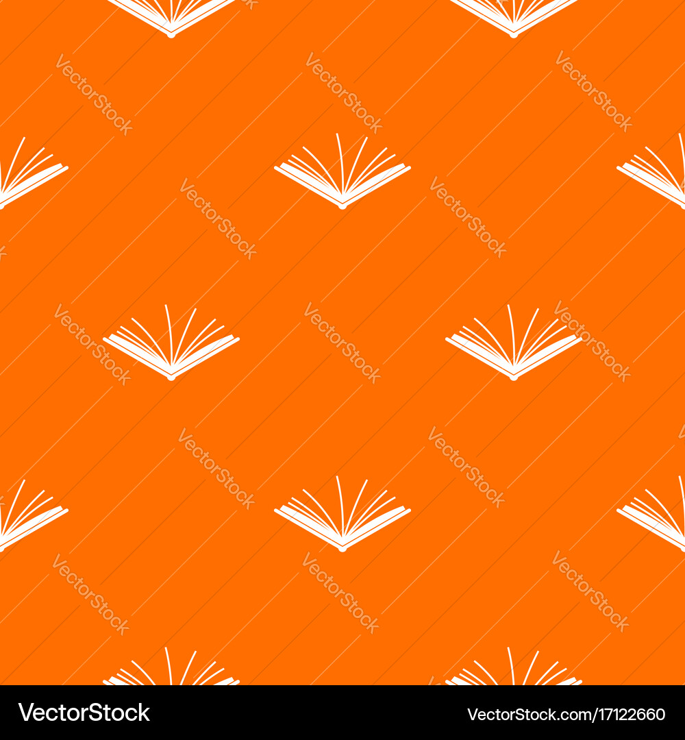 Open tutorial pattern seamless Vector Image