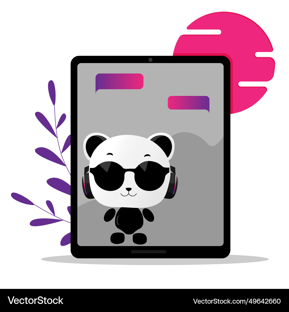 Robot shaped chatbot assistant vector image