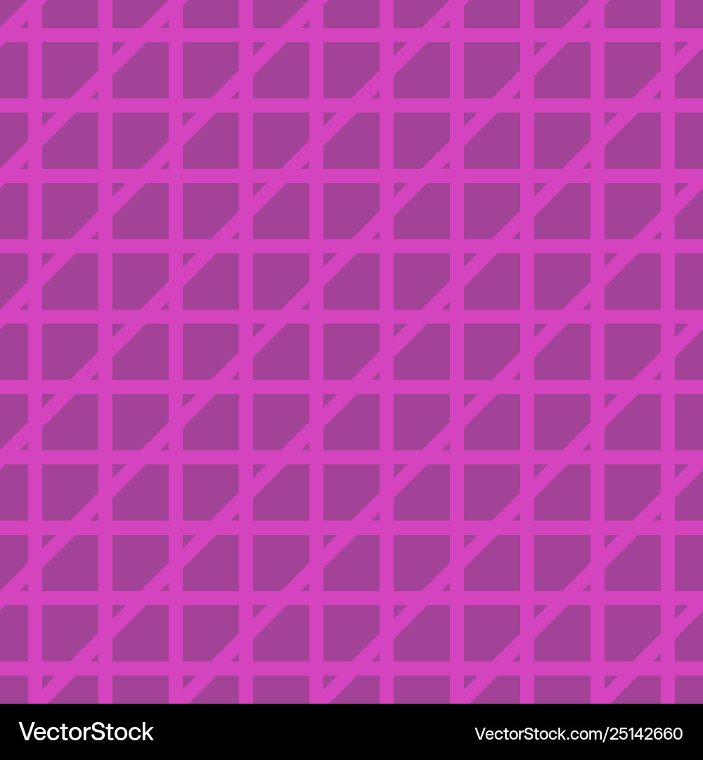 Seamless geometric pattern - simple design vector image