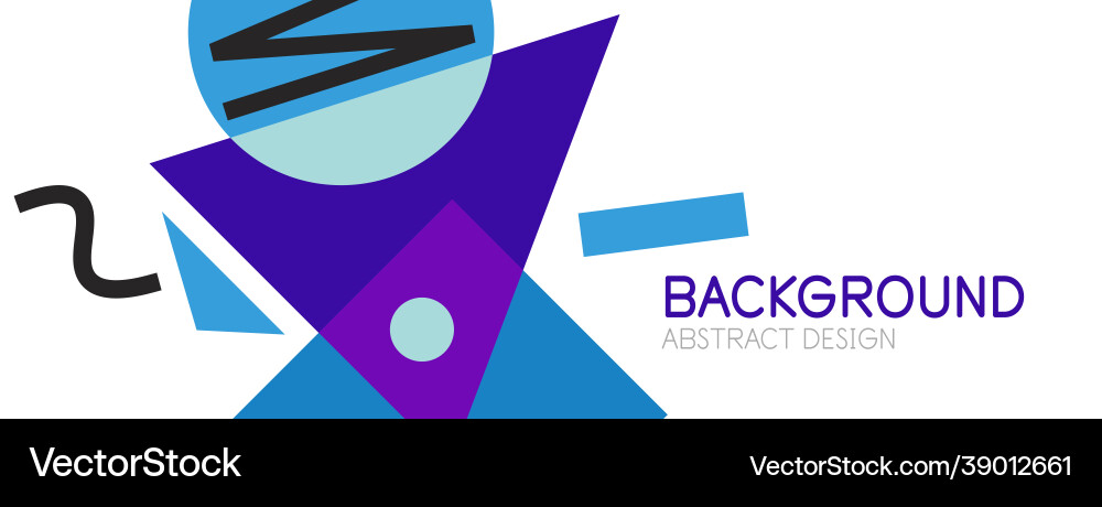 Abstract background blocks lines triangles Abstract background blocks lines triangles vector image