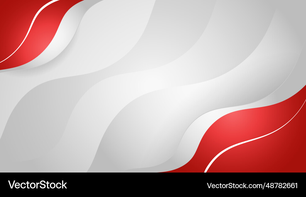 Abstract wavy background with red and white lines Abstract wavy background with red and white lines vector image