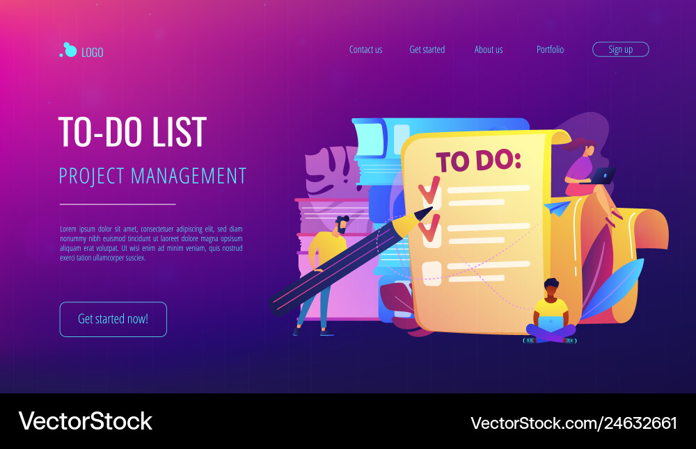 Task management it concept Task management it concept vector image