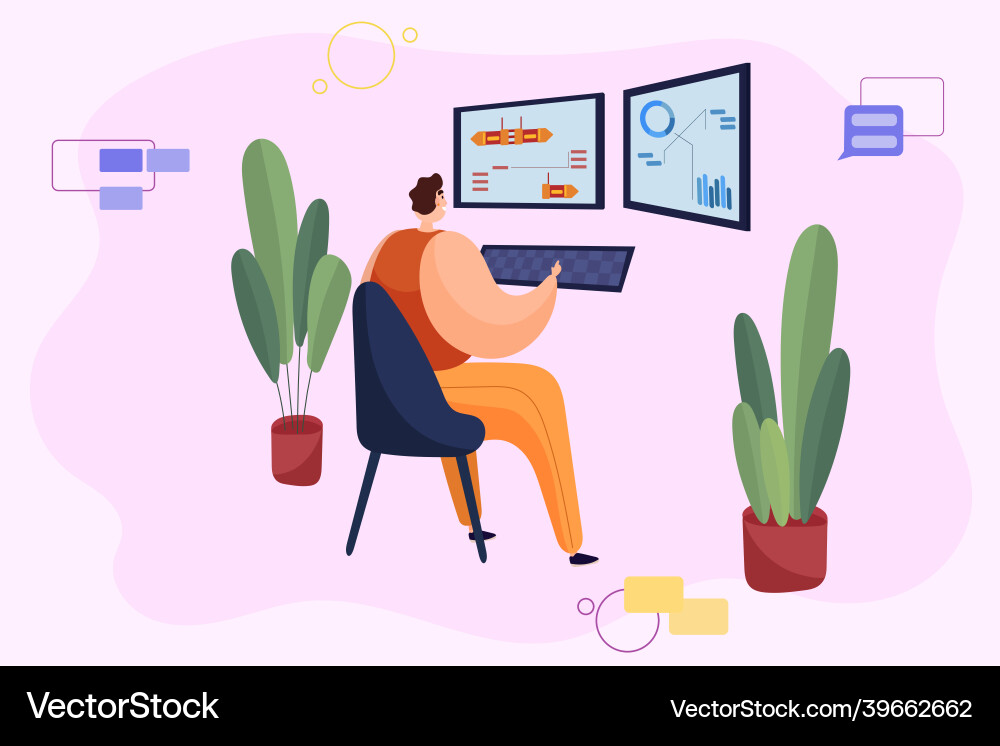 Development of an alternative energy source Vector Image