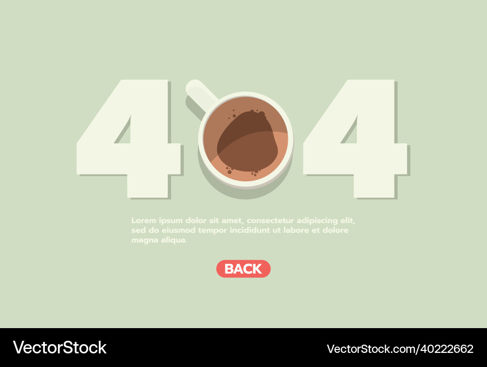 Internet network warning 404 error page or file Internet network warning 404 error page or file Vector Image