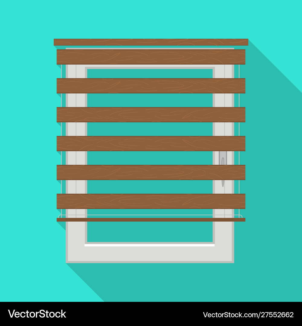 Isolated object jalousie and roll sign web Vector Image