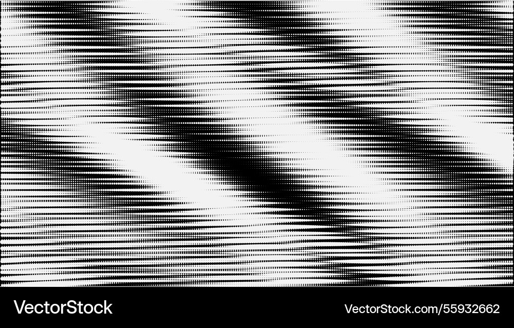 Monochrome gradient halftone dots background Vector Image