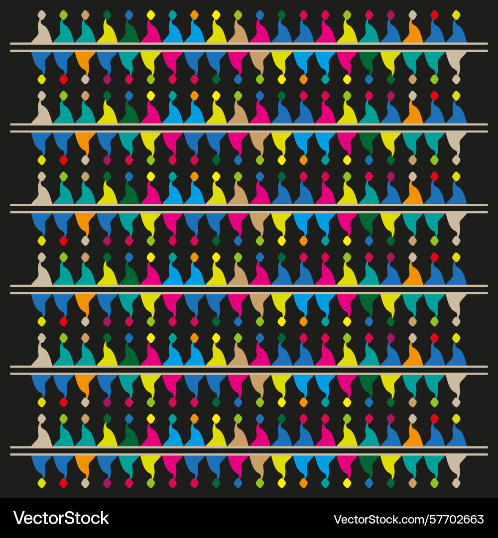 Colorful stripe pattern cmyk halftone dots Colorful stripe pattern cmyk halftone dots Vector Image