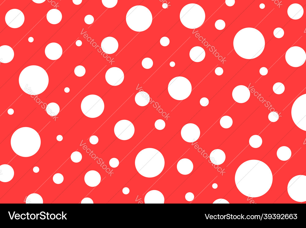 Seamless pattern polkadot design Vector Image