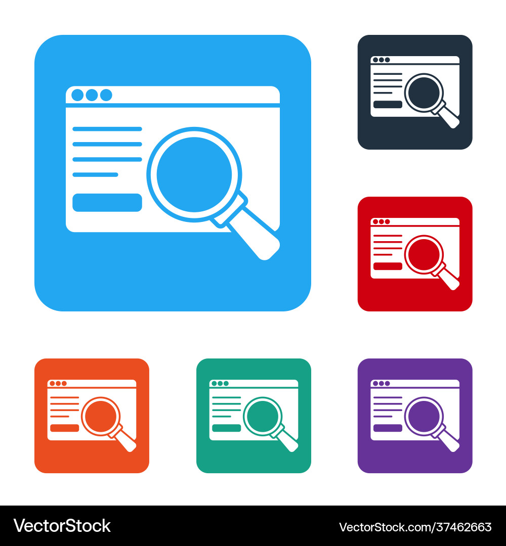White ui or ux design icon isolated on White ui or ux design icon isolated on vector image