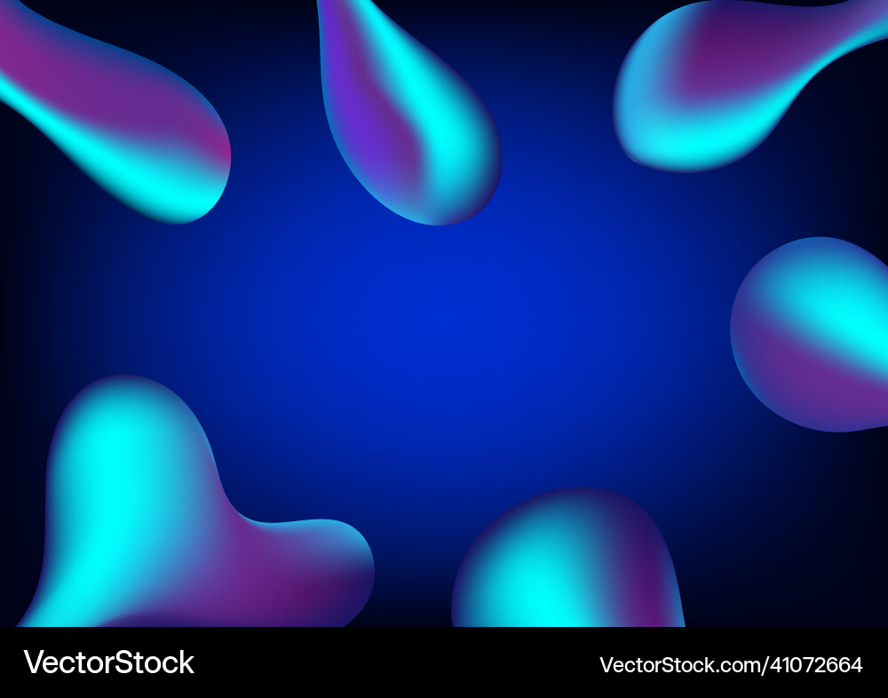 Abstract background fluid style gradient vector image