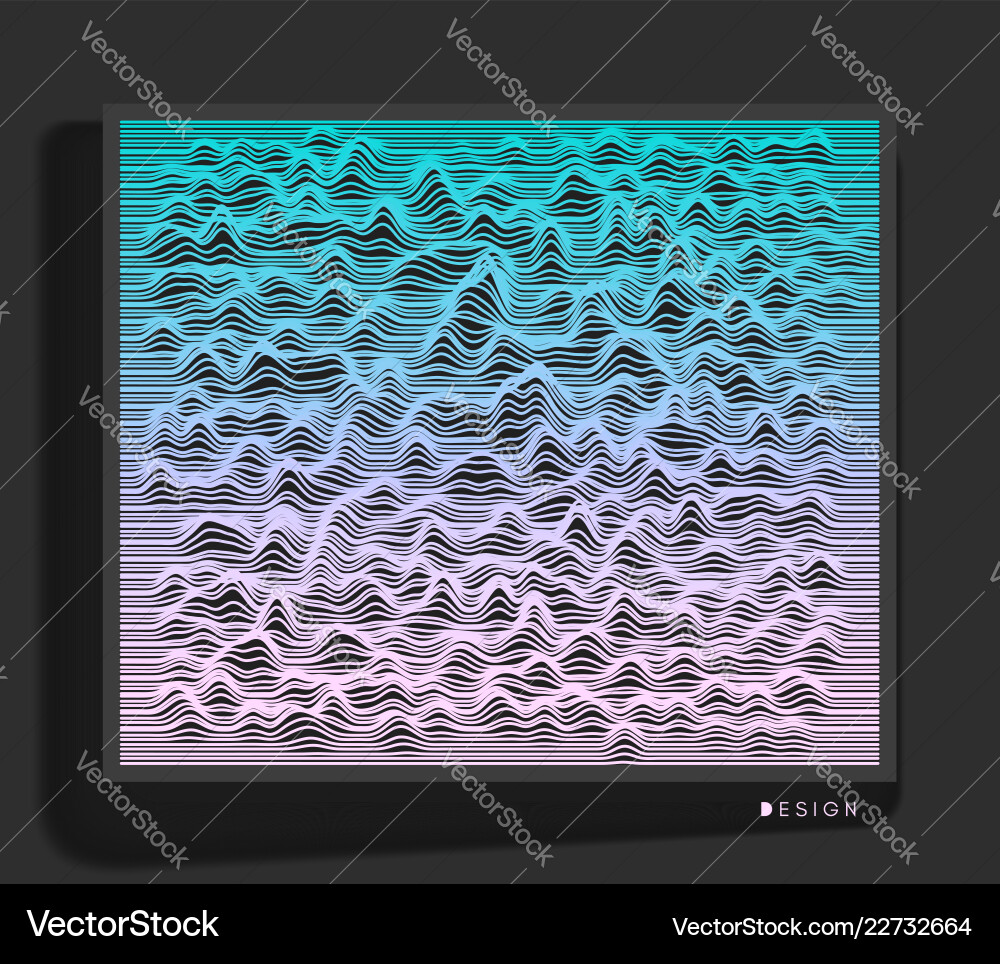 Abstract wavy background dynamic effect Abstract wavy background dynamic effect vector image